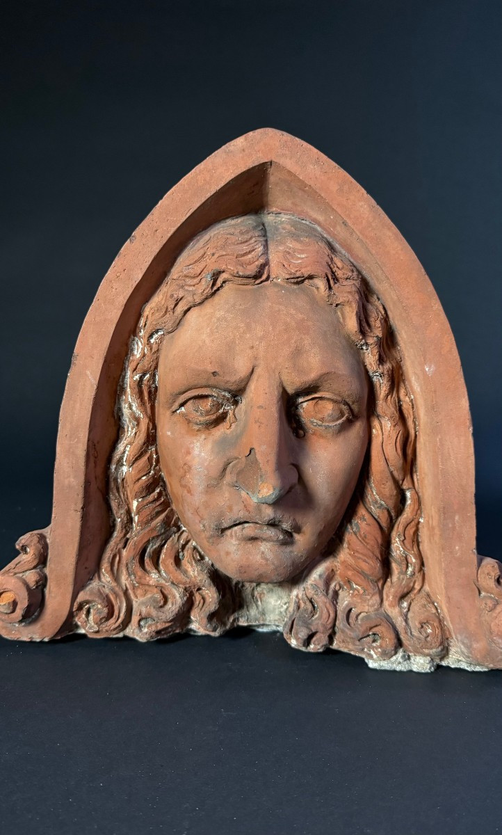 Acroterio in terracotta -  Lombardia ( Italia) XIX secolo -photo-2