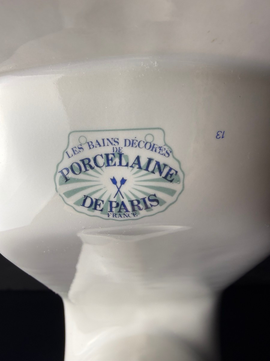 Porcelaine De Paris - Les Bains Décorés - XX secolo -photo-8