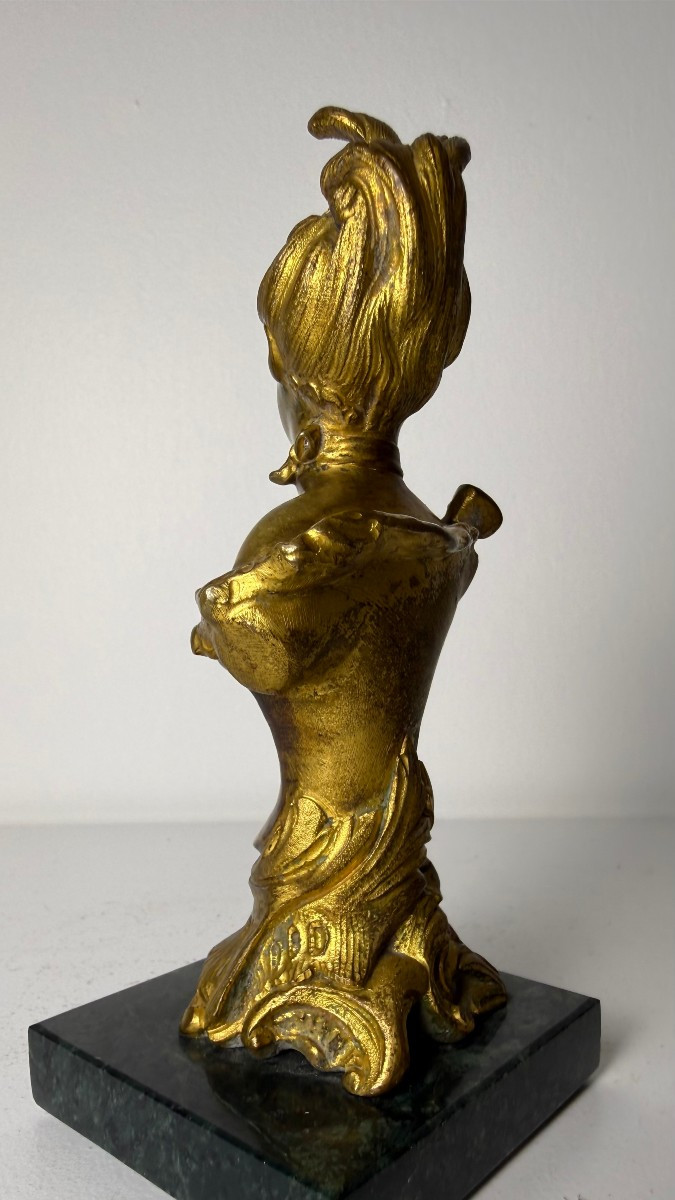 Coppia di sculture in bronzo Belle Époque - XIX secolo -photo-6