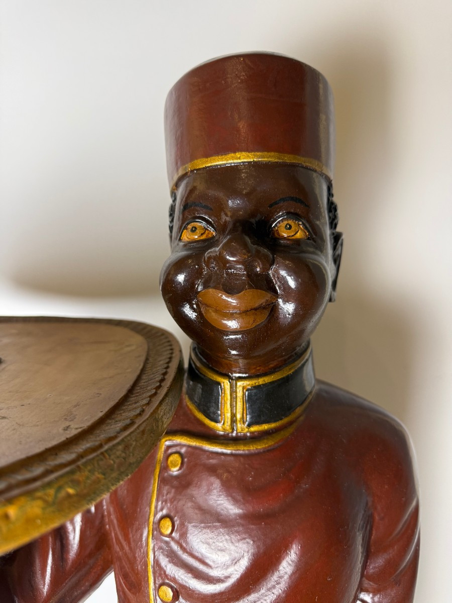 Coppia di Mori Veneziani in resina - XX secolo -photo-8