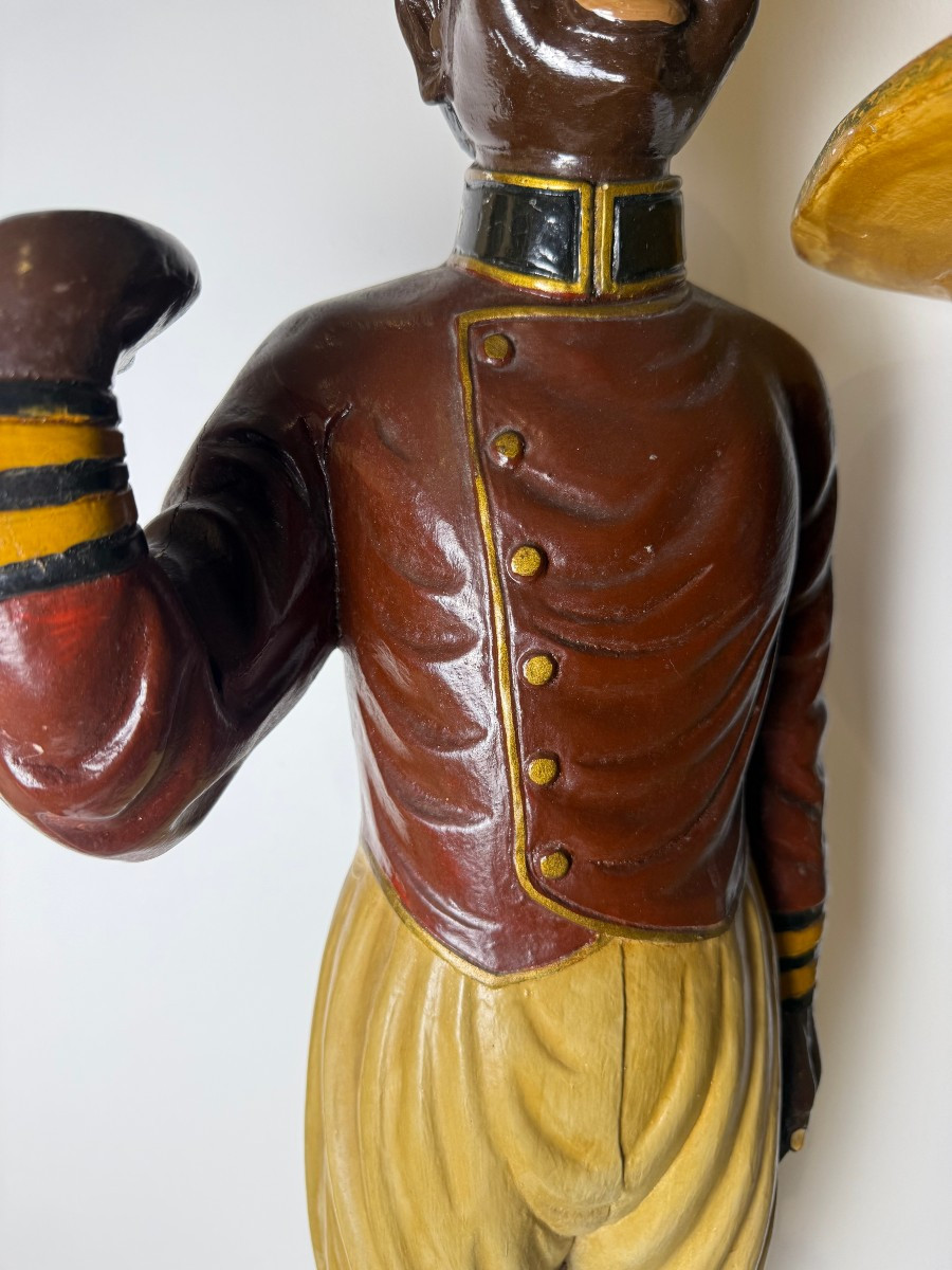 Coppia di Mori Veneziani in resina - XX secolo -photo-3