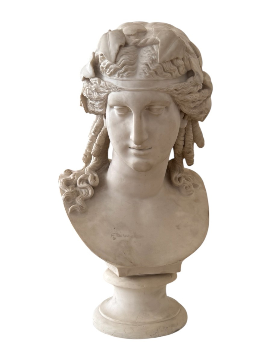 Scultura raffigurante Arianna in resina e polvere di marmo - Toscana, seconda metà XIX secolo -photo-2