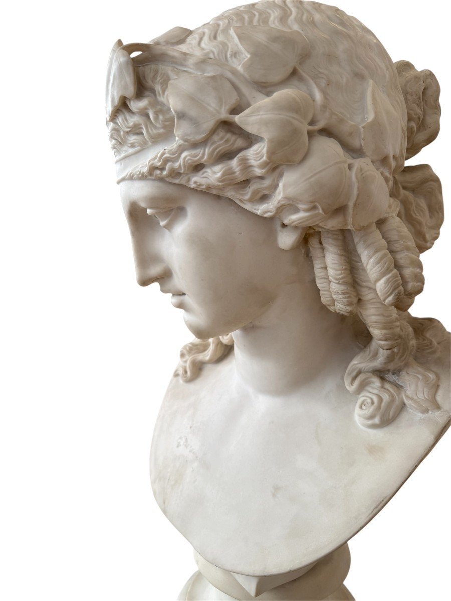 Scultura raffigurante Arianna in resina e polvere di marmo - Toscana, seconda metà XIX secolo -photo-1