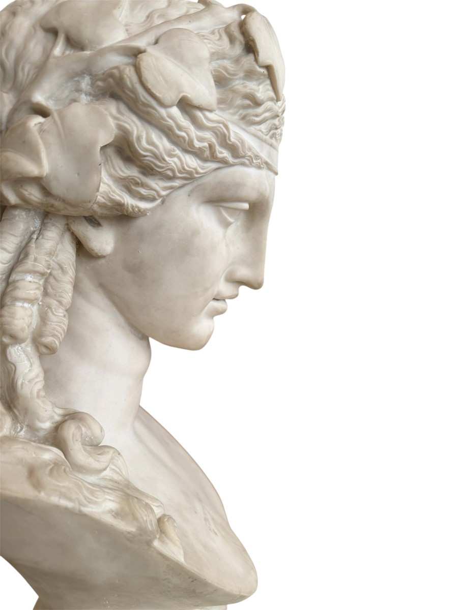 Scultura raffigurante Arianna in resina e polvere di marmo - Toscana, seconda metà XIX secolo -photo-2