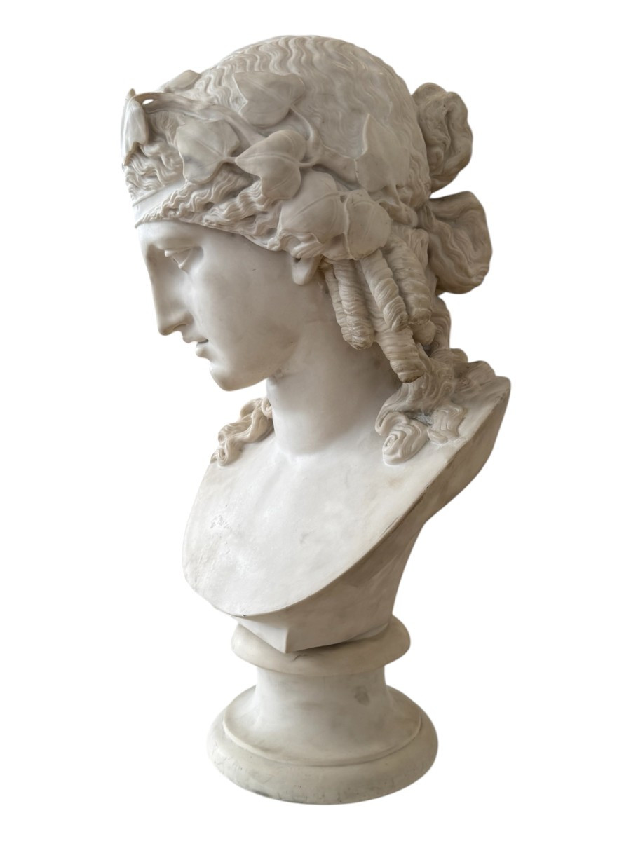 Scultura raffigurante Arianna in resina e polvere di marmo - Toscana, seconda metà XIX secolo -photo-3