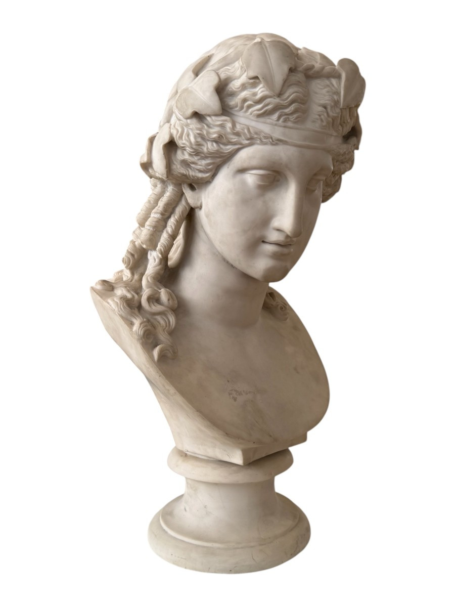 Scultura raffigurante Arianna in resina e polvere di marmo - Toscana, seconda metà XIX secolo -photo-5