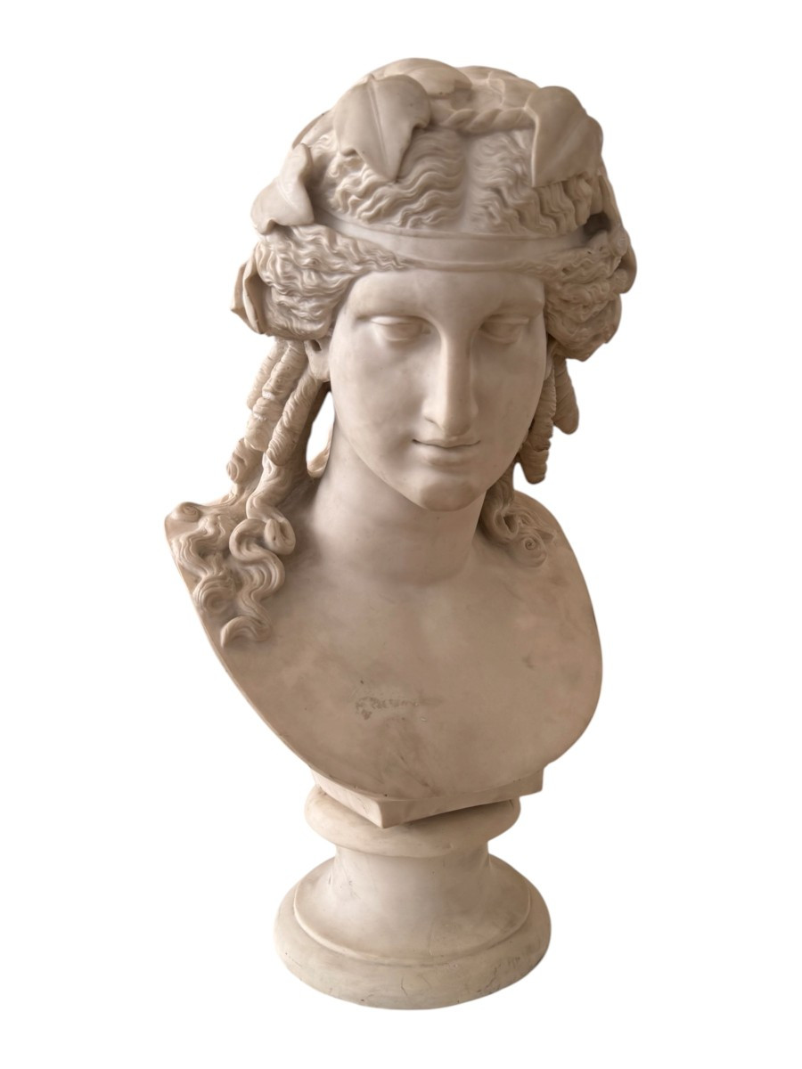 Scultura raffigurante Arianna in resina e polvere di marmo - Toscana, seconda metà XIX secolo -photo-6