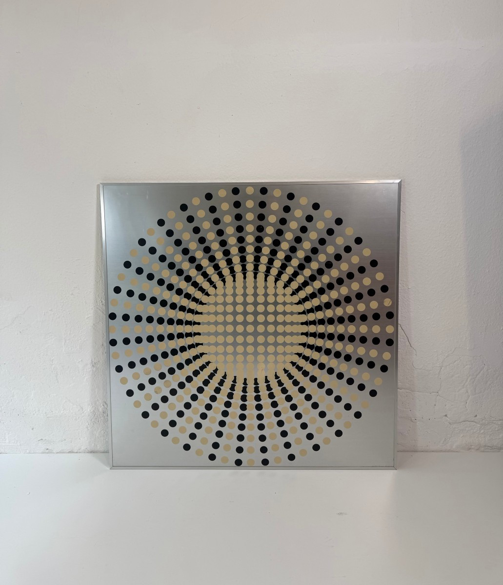 Opera cinetica Op Art - anni '70 Italia -photo-2