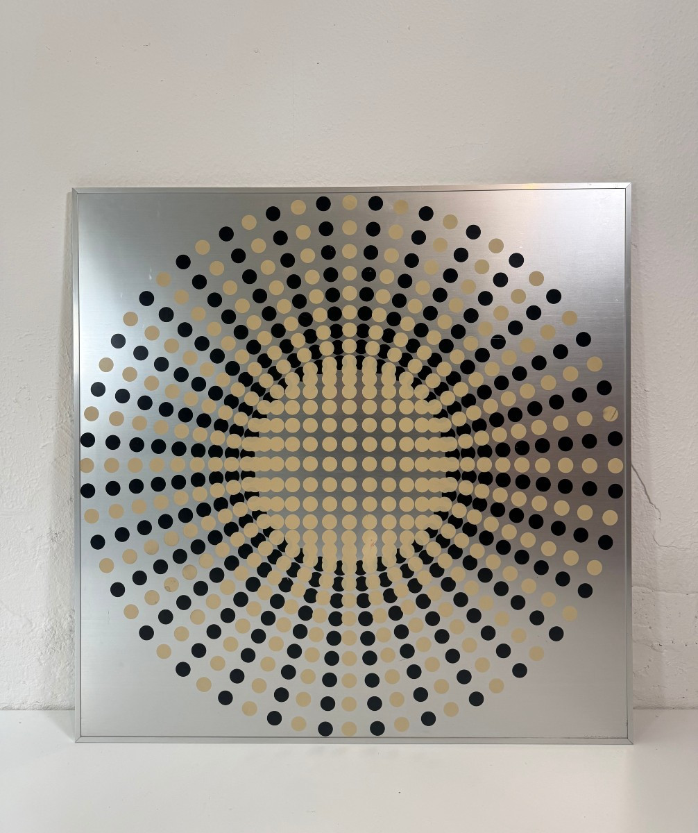 Opera cinetica Op Art - anni '70 Italia 