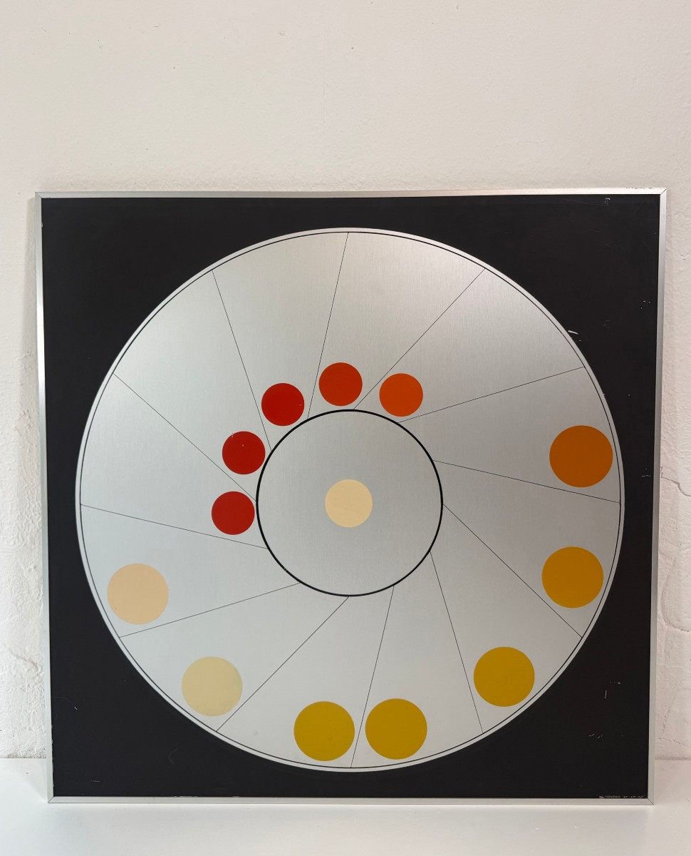 Opera cinetica Op Art - anni '70 Italia 