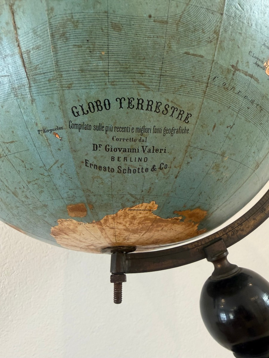 Globo Terrestre Ernesto Shotte & Co. - Berlino, inizio XX secolo-photo-4