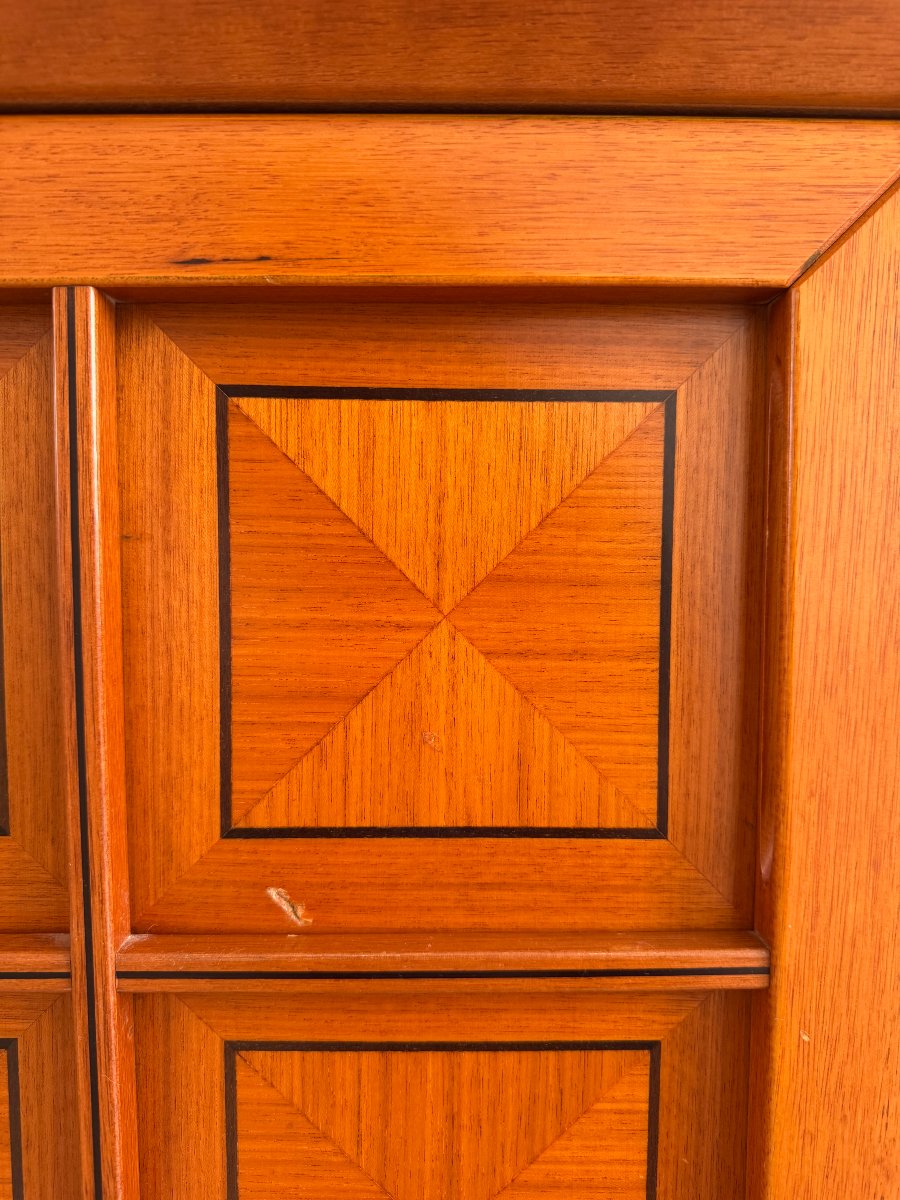 Credenza "Caccia alla Volpe" di Fabrizio Poldaretti per Linea Arredo, anni '70-photo-7