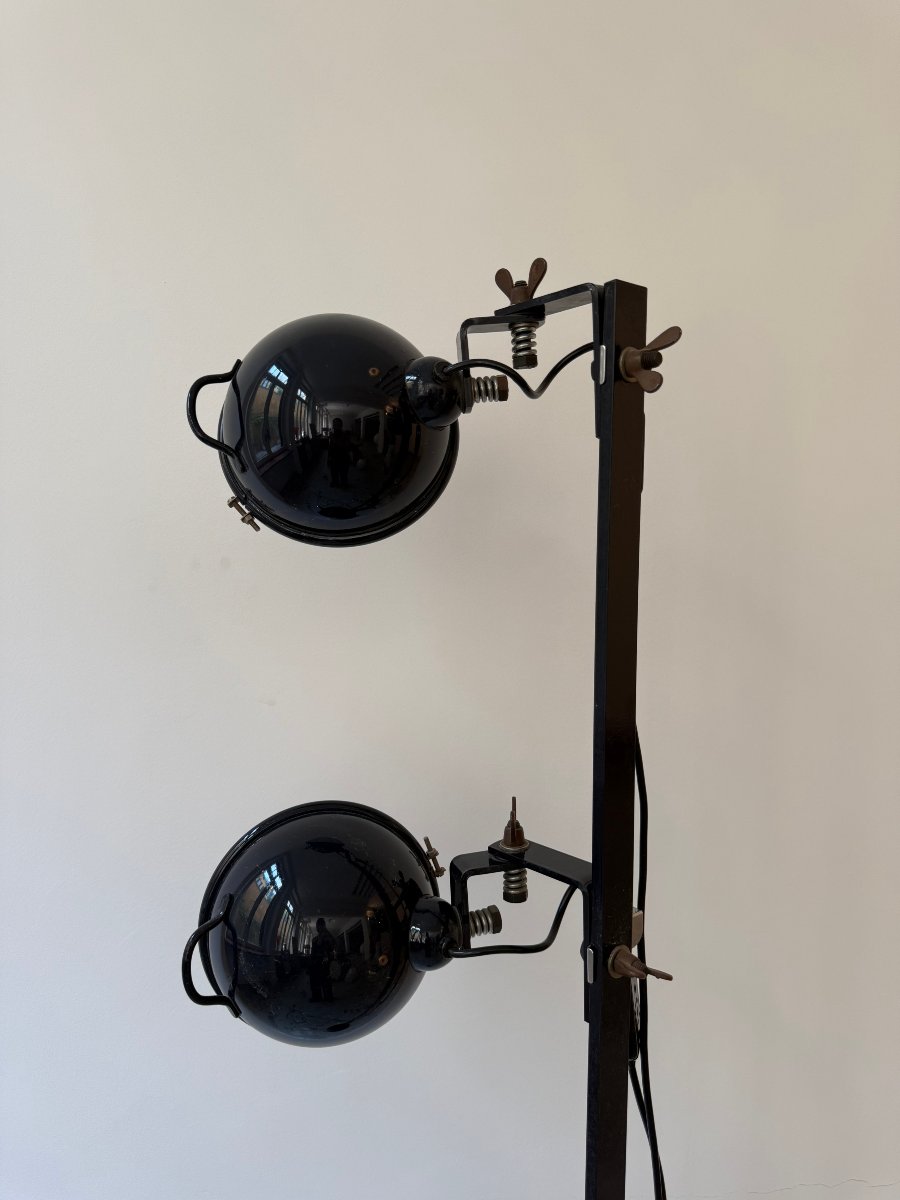 Lampada Jeep di Cesare Leonardi e Franca Stagi per Lumenform - anni '70-photo-2