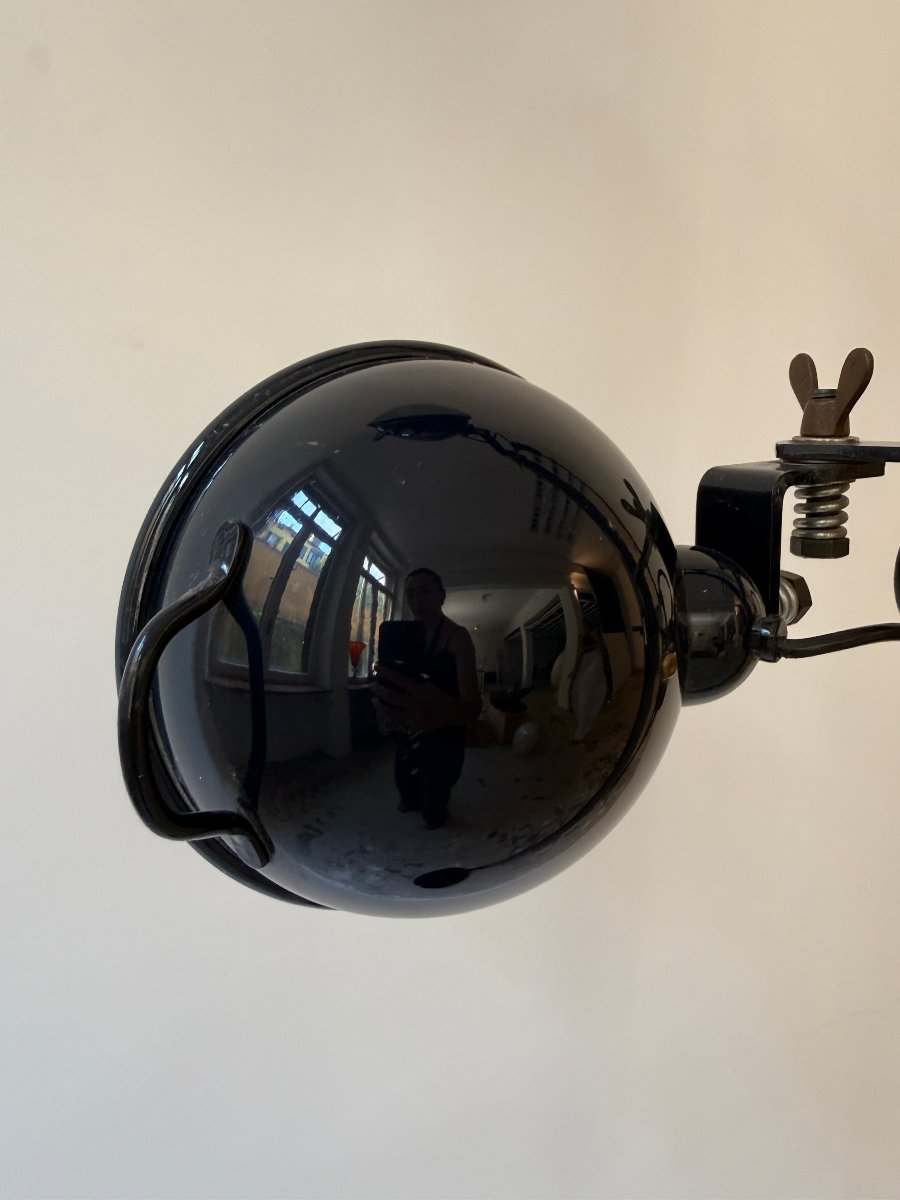 Lampada Jeep di Cesare Leonardi e Franca Stagi per Lumenform - anni '70-photo-4