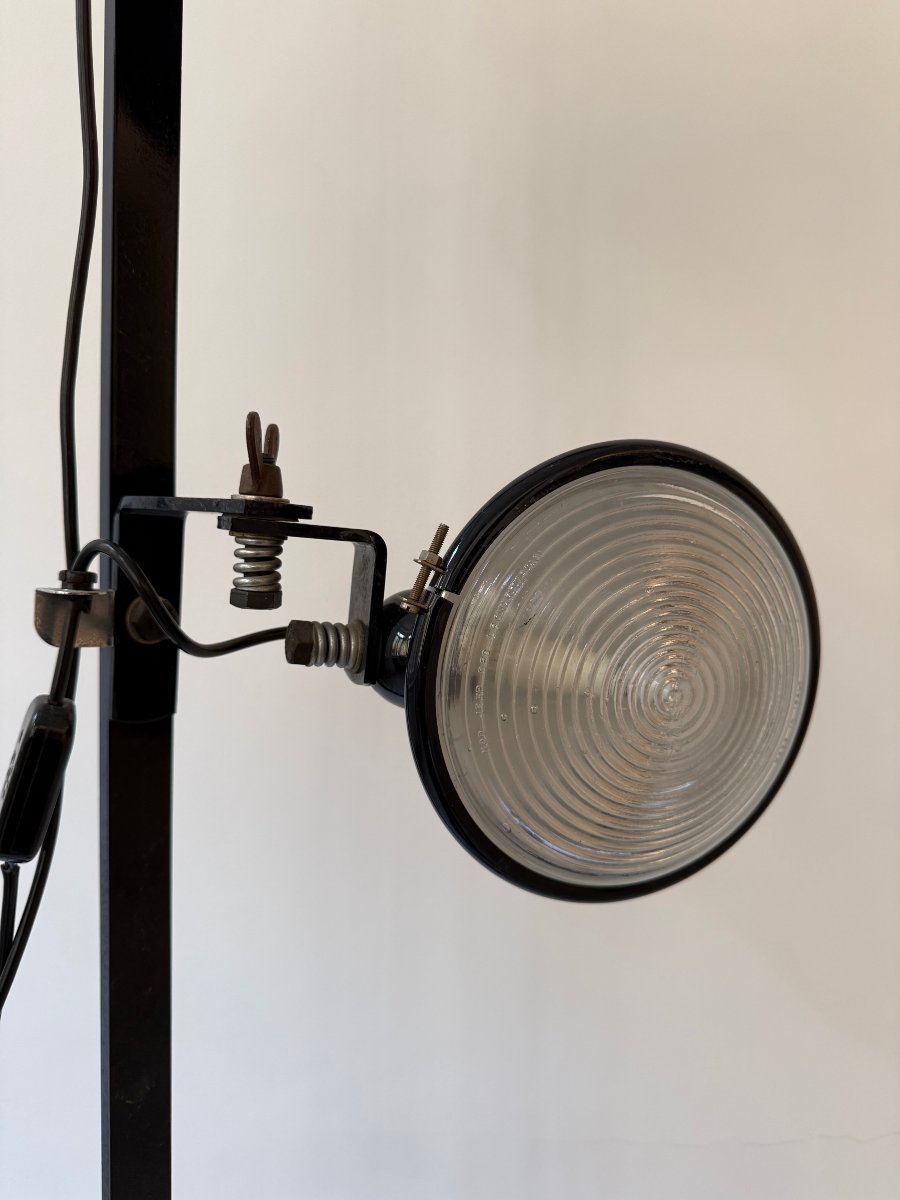 Lampada Jeep di Cesare Leonardi e Franca Stagi per Lumenform - anni '70-photo-6
