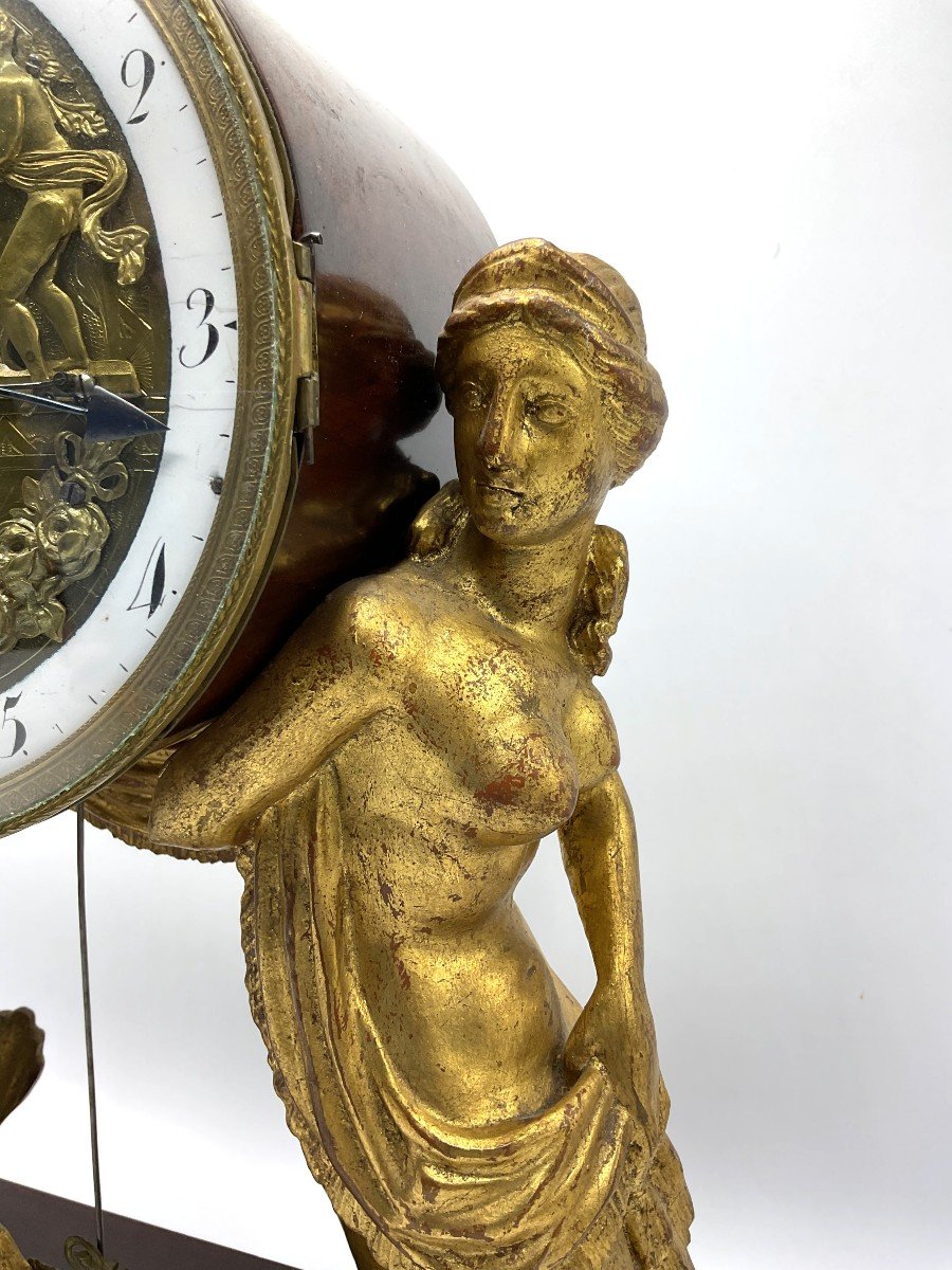 Pendola da camino con automi, Austria, XIX secolo-photo-1