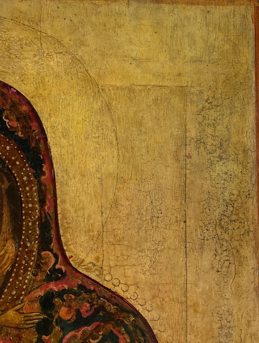 Iconografo russo del XVIII secolo,  Madre di Dio di Vladimir-photo-3