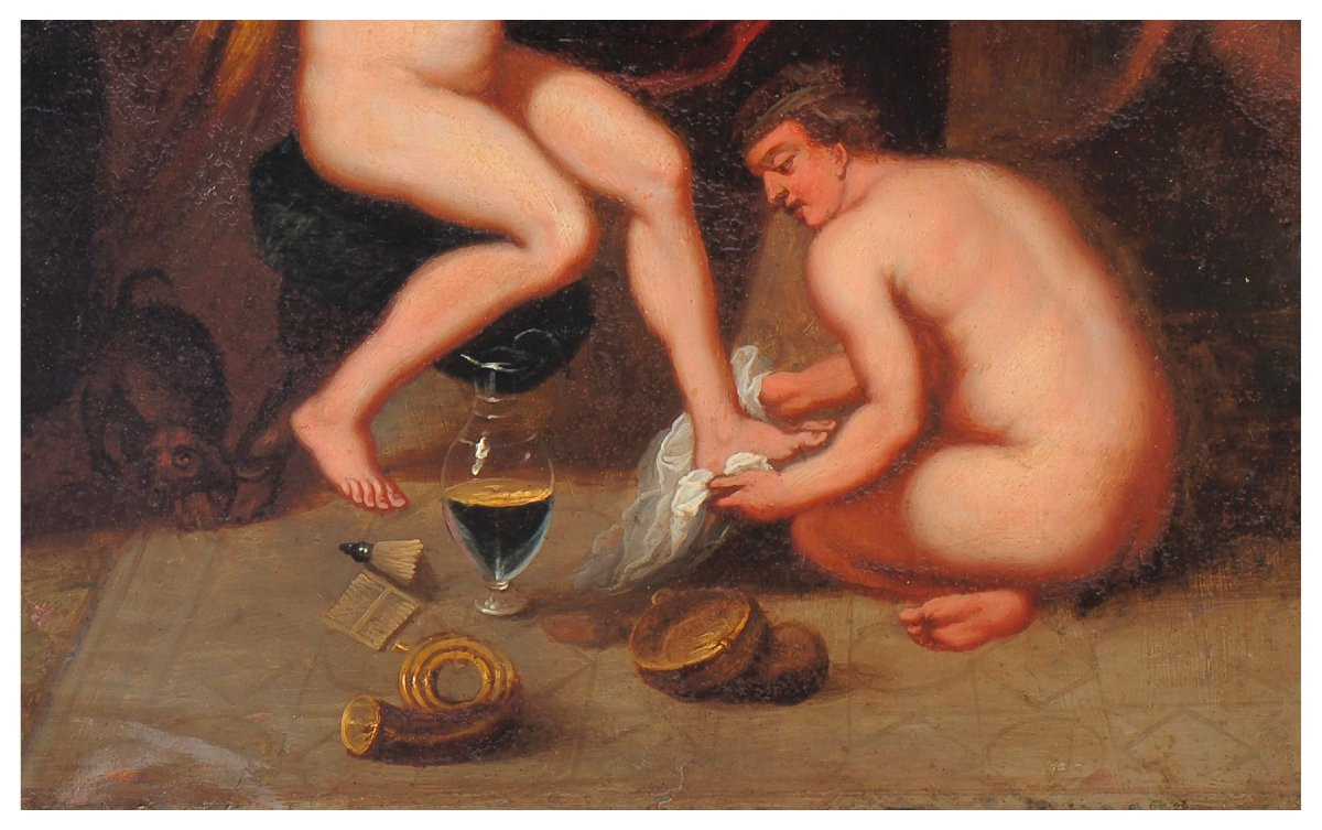 Hendrick van Balen (cerchia di), Diana e le ninfe sorprese da Atteone-photo-1