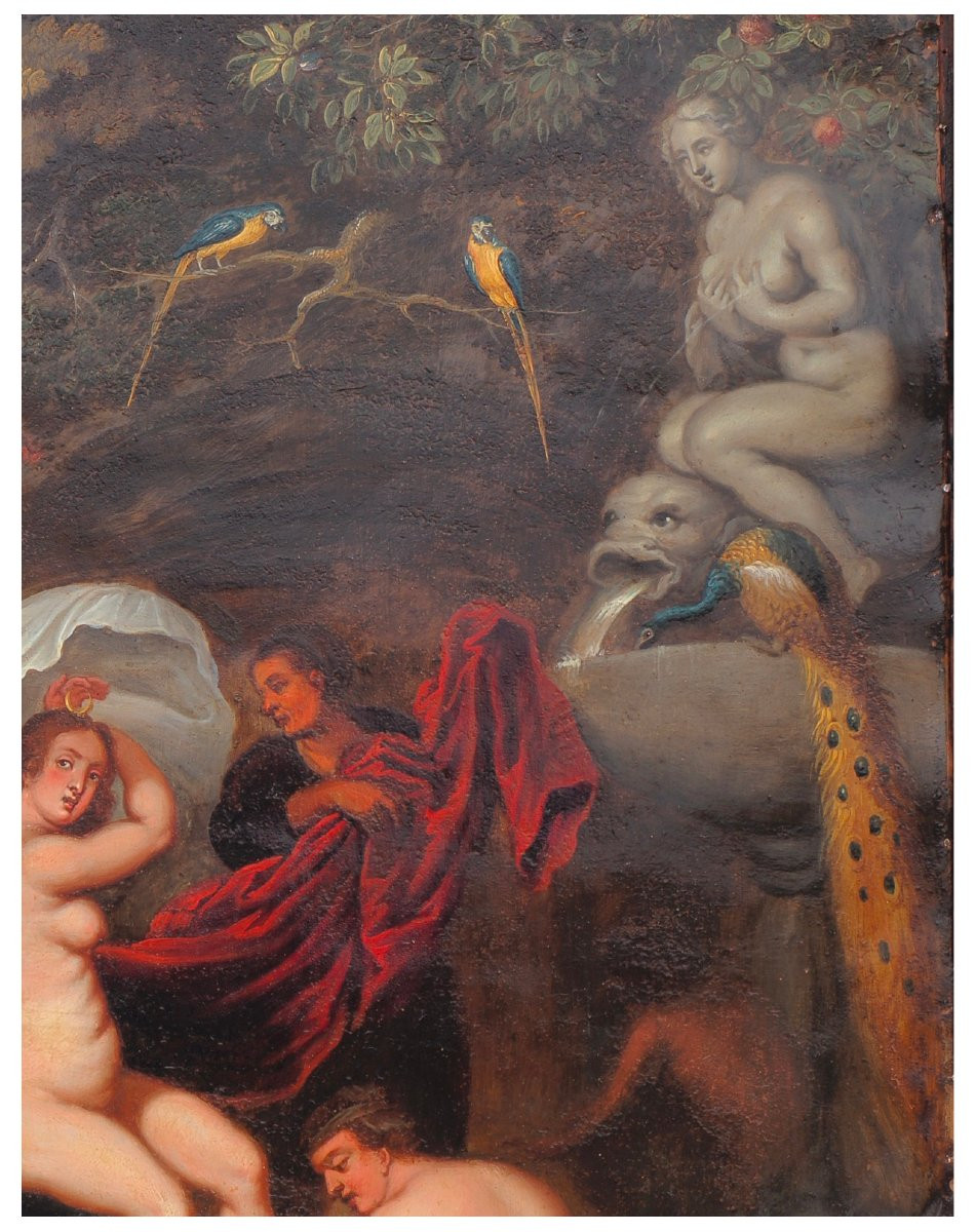 Hendrick van Balen (cerchia di), Diana e le ninfe sorprese da Atteone-photo-2