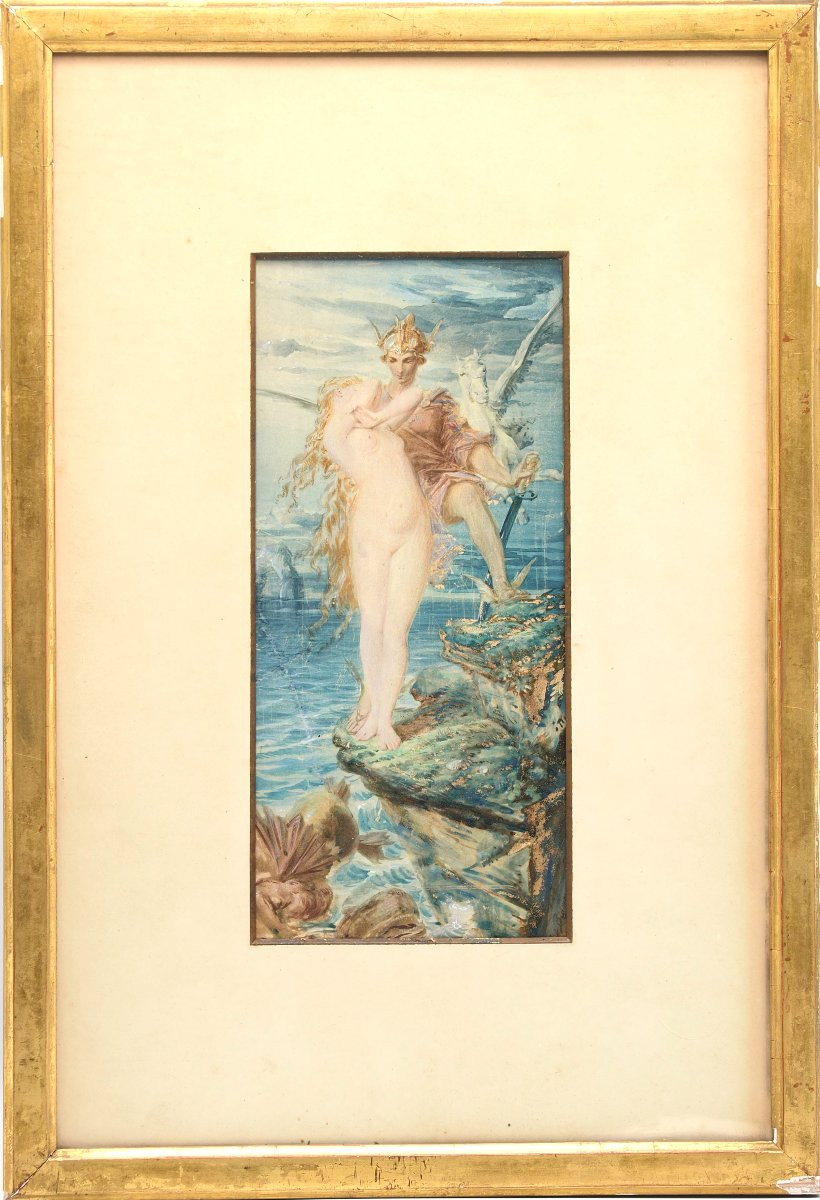 Charles-Édouard de Beaumont, Perseo e Andromeda, XIX secolo-photo-2