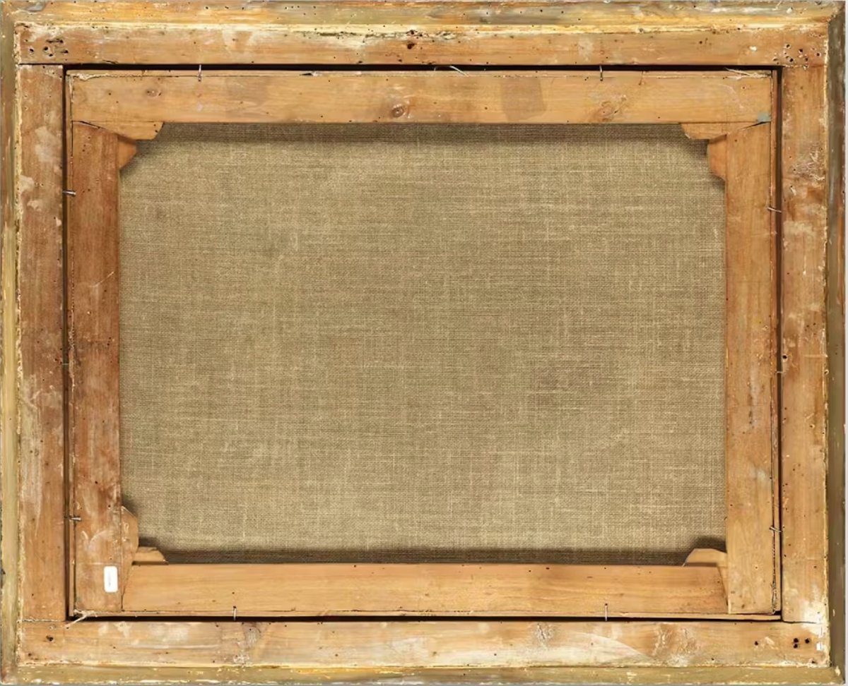 Artista attivo a Venezia alla fine del XIX secolo, Veduta di Venezia, olio su tela, cm. 54×70-photo-3