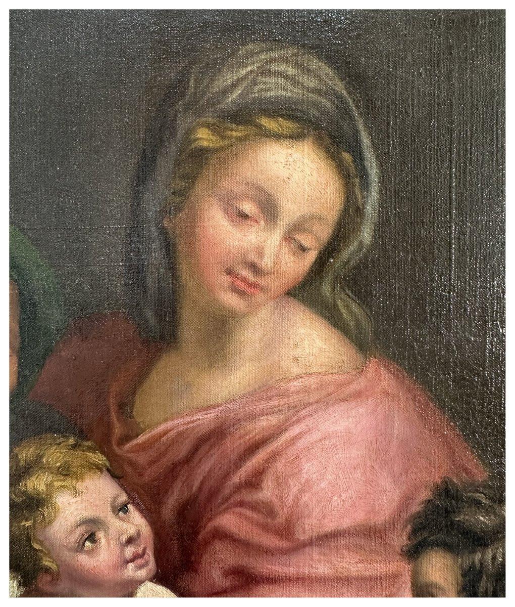 Seguace di Nicolas Poussin, Seguace di Nicolas Poussin, olio su tela cm. 59x48-photo-3