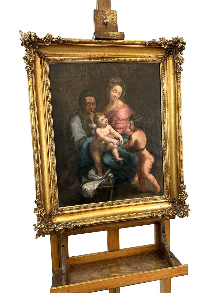 Seguace di Nicolas Poussin, Seguace di Nicolas Poussin, olio su tela cm. 59x48-photo-4