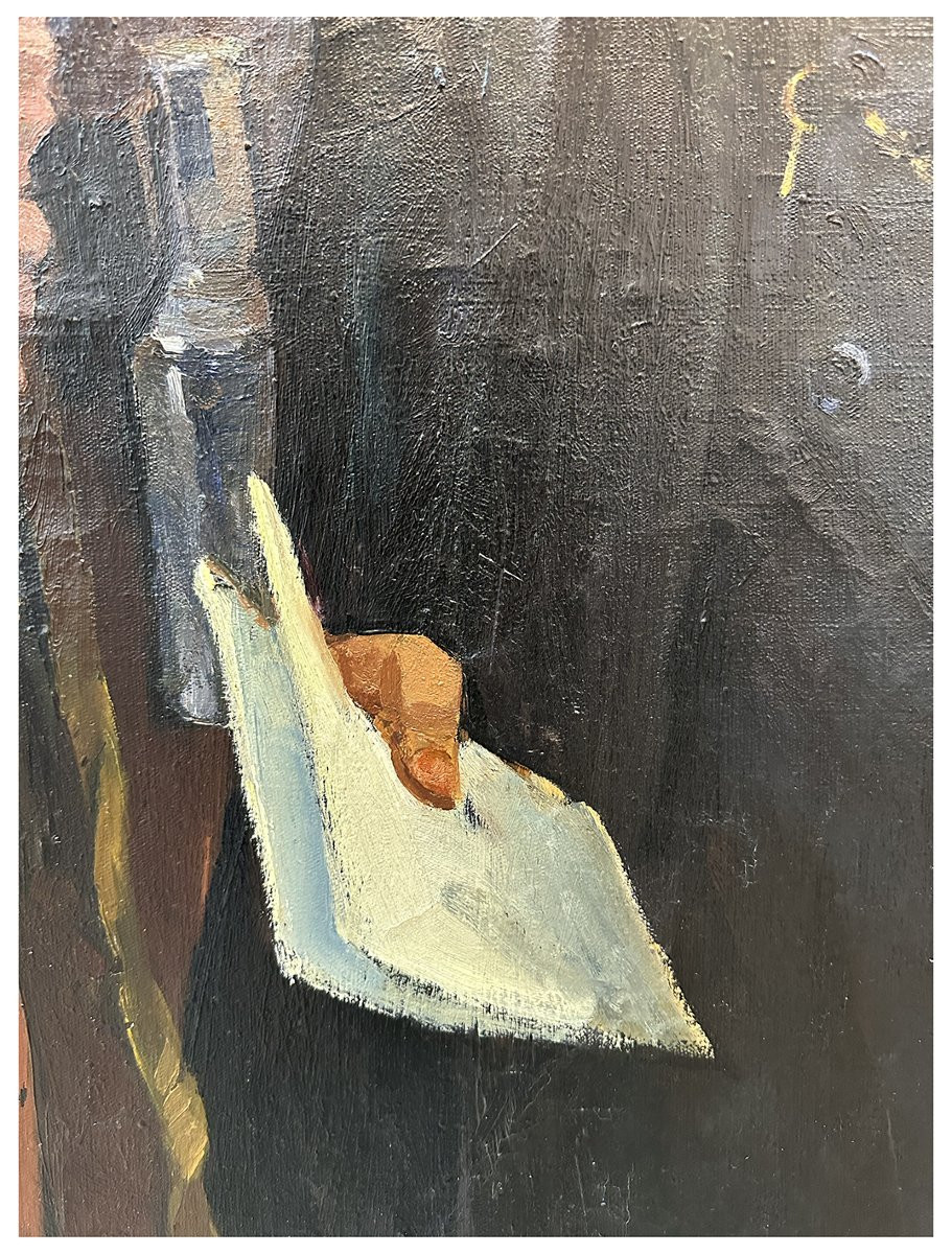 Pittore sovietico attivo verso la metà del XX secolo, Lenin con i soldati della Rivoluzione-photo-2