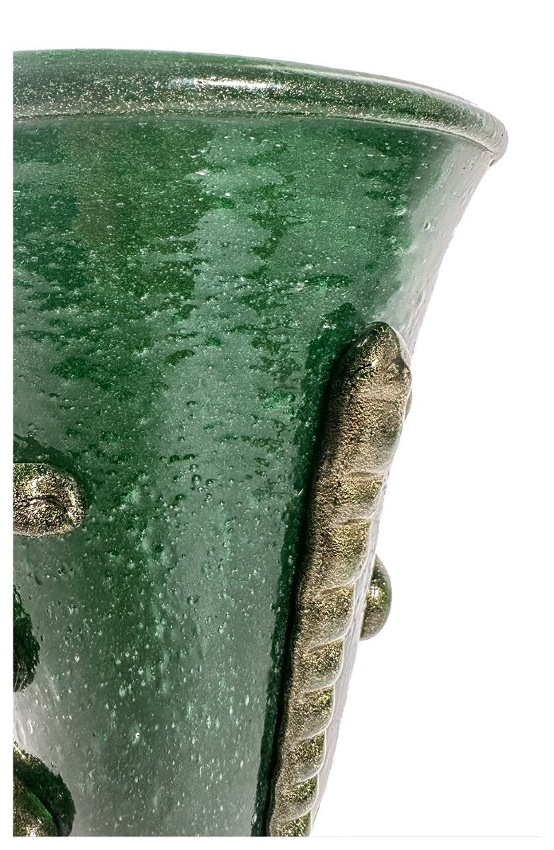 Napoleone Martinuzzi (att.), Vaso Serpente, Murano 1930 ca.-photo-3