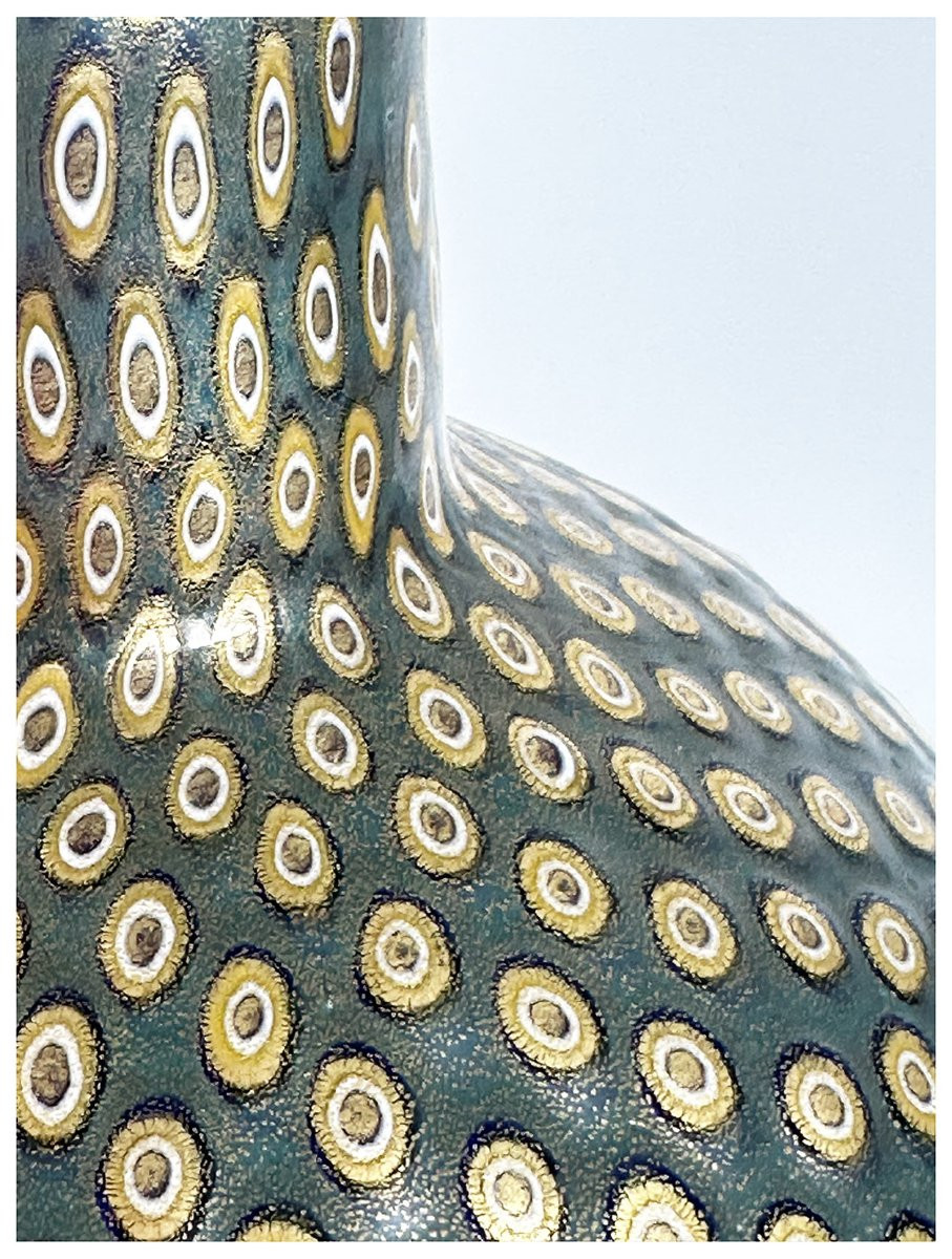 Adriano Dalla Valentina, Vaso a murrine con Occhi di Pavone-photo-3