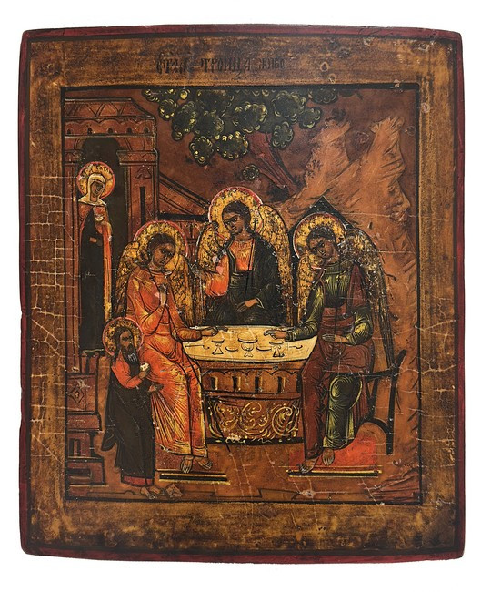 Trinità dell’Antico Testamento – Icona Russa del XVIII secolo