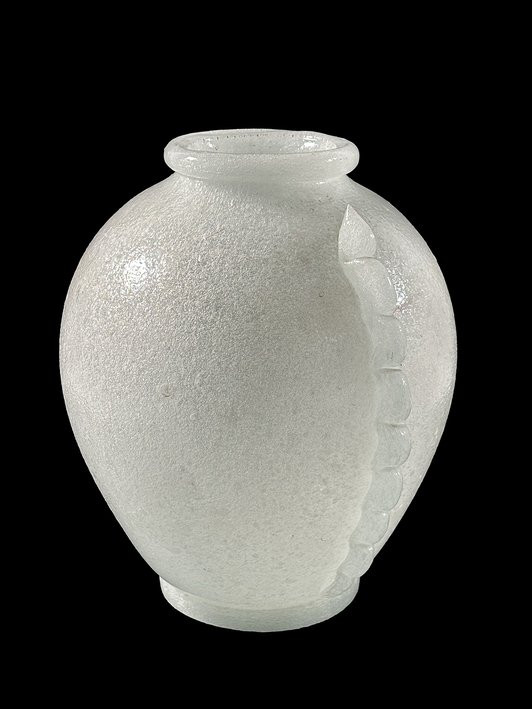 AVEM - Vaso Pulegoso - Vaso in vetro bianco-photo-2