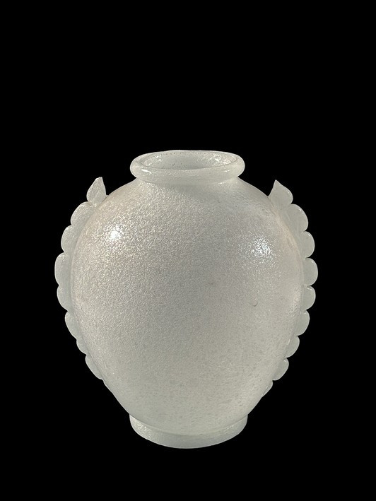 AVEM - Vaso Pulegoso - Vaso in vetro bianco