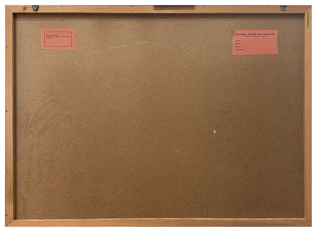 Ian McKeever, Studio per un dipinto, 1975 - tecnica mista su carta cm. 66x89-photo-2