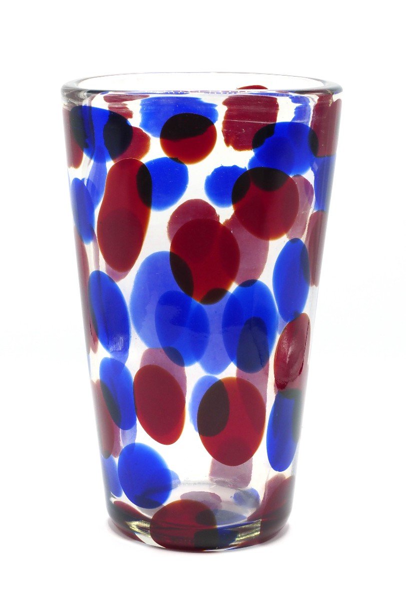Aureliano Toso, Vase En Verre De Murano-photo-2