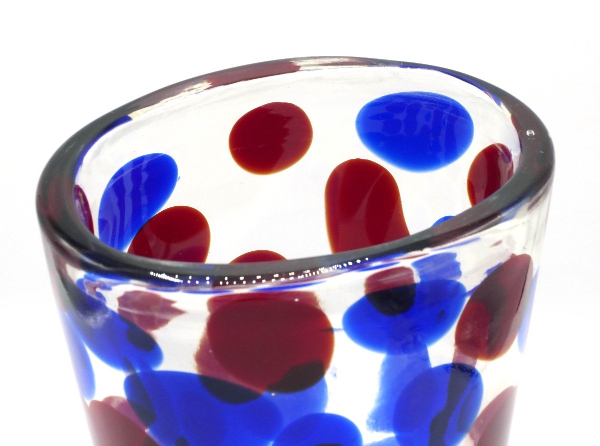 Aureliano Toso, Vase En Verre De Murano-photo-2