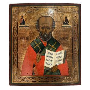 San Nicola – Icona Russa del XIX Secolo