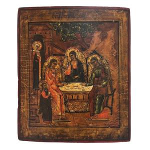 Trinità dell’Antico Testamento – Icona Russa del XVIII secolo