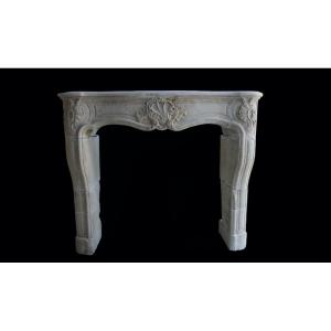 Regency Stone Fireplace