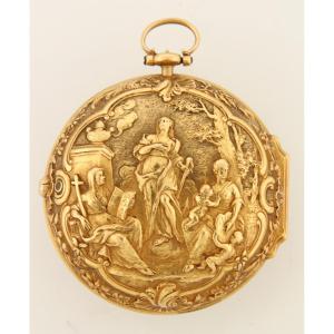 Dutch Pocket Watch By Roger Dunster.  Amsterdam 1730